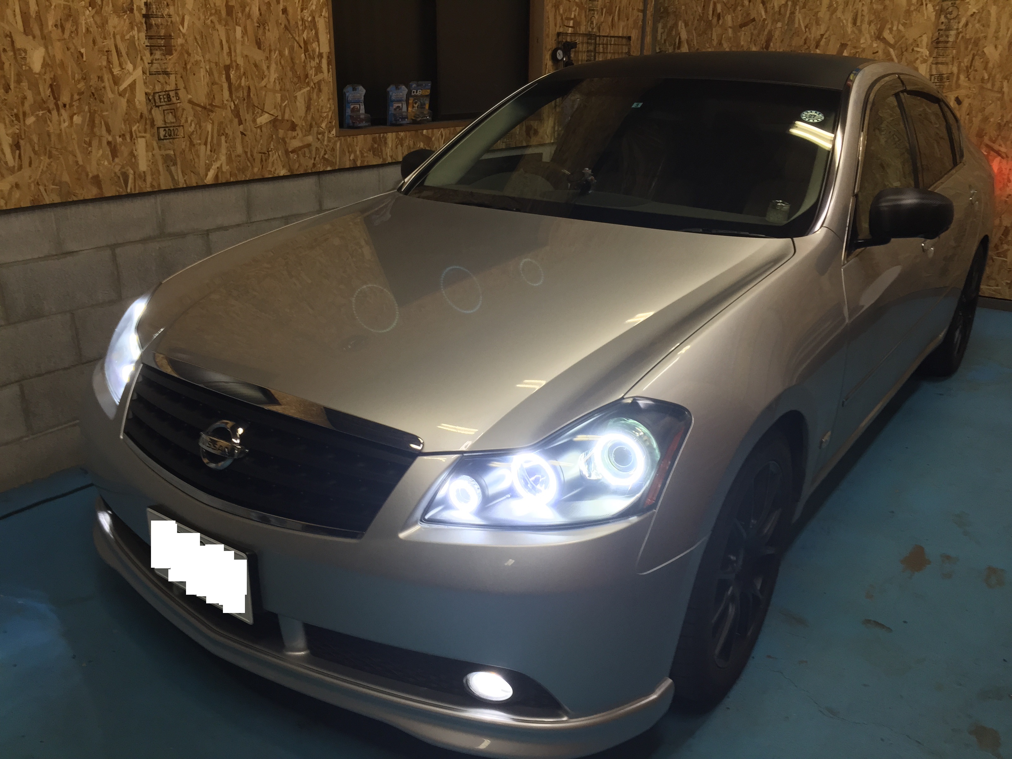千葉県 H様 Y50 フーガ 250XVからGT仕様(バンパー&グリル&ヘッド